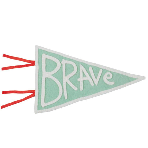 Brave Felt Wall Pennant - Izzy Lou Art