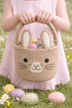 Bunny Felt Easter Basket - Izzy Lou Art