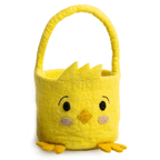 Chick Felt Easter Basket - Izzy Lou Art