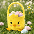 Chick Felt Easter Basket - Izzy Lou Art